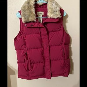 L.L. Bean Quilted Puffer Down Vest